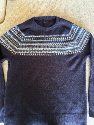 Crew navy crewneck - j., lambs