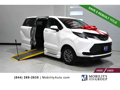 2022 toyota sienna awd - le,
