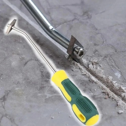 Handheld floor grout remover - floor,