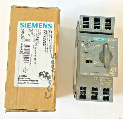 Siemens 3rv2011 4aa20 motor - 3rv2011-4aa20,