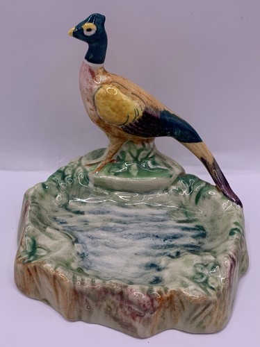 Beswick pheasant pin - pheasant, dish