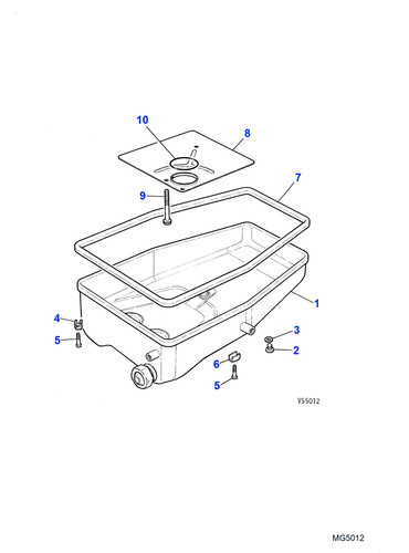 Jaguar genuine sump - jaguar,