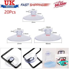 20Pcs PVC Vacuum Strong Clear