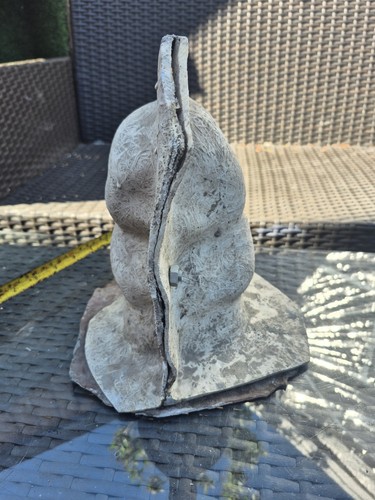 Latex and fiberglass mould - and, of