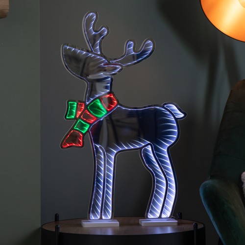 60cm reindeer with - 60cm, scarf