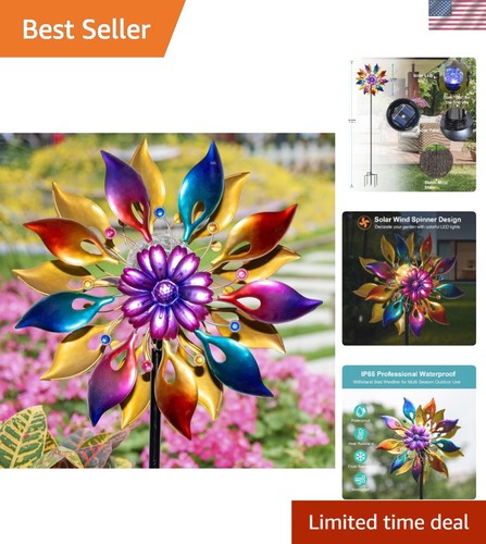 Colorful solar wind spinner - colorful, solar-wind