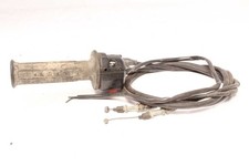Handlebar grip throttle cable