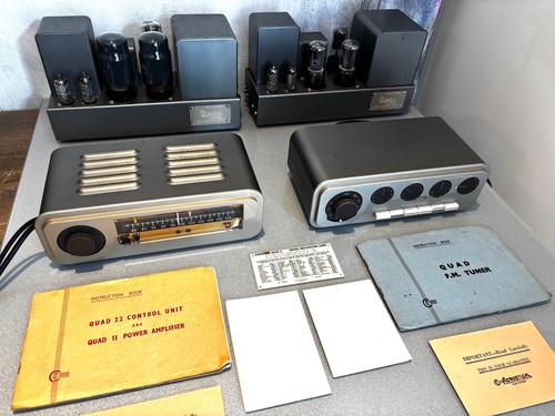 Quad mono valve amplifiers - quad, ii