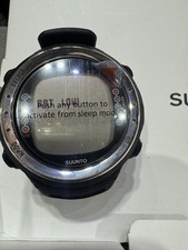 Suunto D4I   Dive Computer, Black with Classic Buckle Silicone