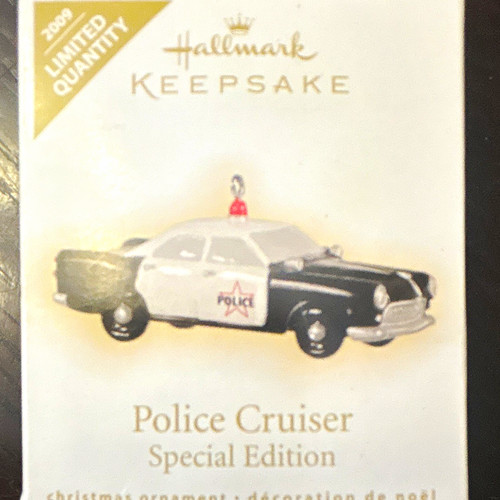 Hallmark keepsake police - keepsake,