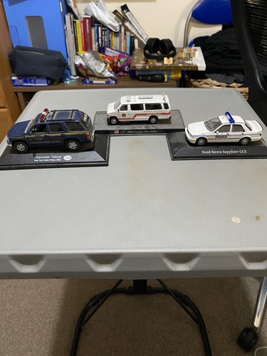 Dicast police car bundle - dicast, 1:57