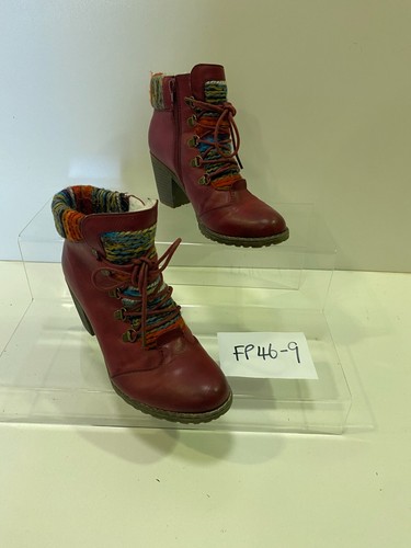 Reiker red heel - reiker, boots
