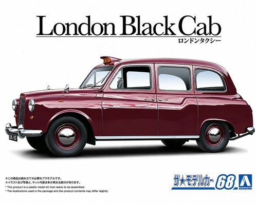 Aoshima 4 london taxi - 1/24, fx-4