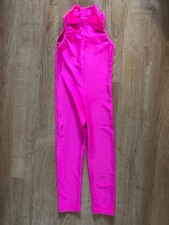 Neon Pink Lycra Turtle Neck