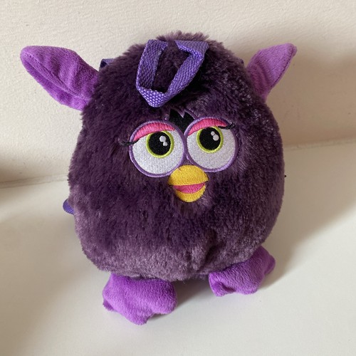 Purple furby backpack - furby, plush