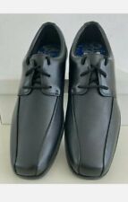 Clarks  HOXTON CHAP Jnr Older Boys Black Leather School Shoes. UK SIZE 3G