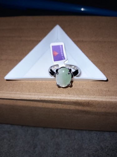 Natural green fluorite - green, crystal