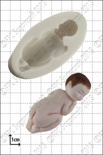 Silicone mould baby - mould,