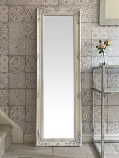 Tall Antique White Full Length