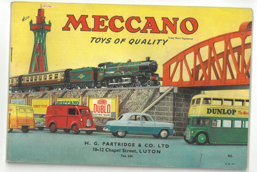Meccano 1957 catalogue - meccano,