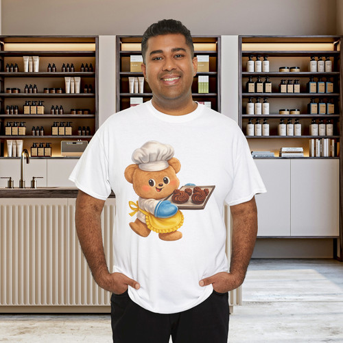 Cake bear baker shirt - t-shirt, cute