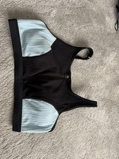 Tu Black Sports Bra 12 Hardly