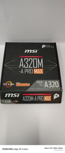 Msi amd motherboard a320m - msi,
