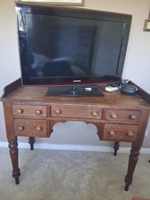 Antique Wood Dresser Mahogany