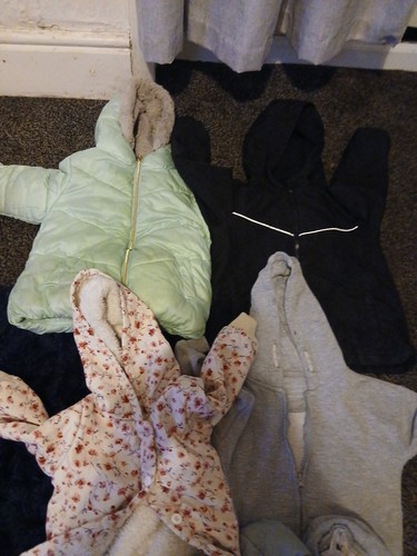 Six infant coats age 5 - six,