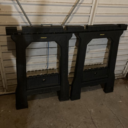 Stanley folding saw horse pair - stanley,