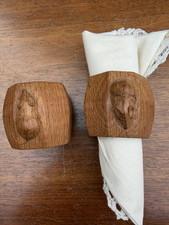 Pair Mouseman Serviette Rings