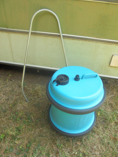 Aquaroll blue plastic litre - blue,