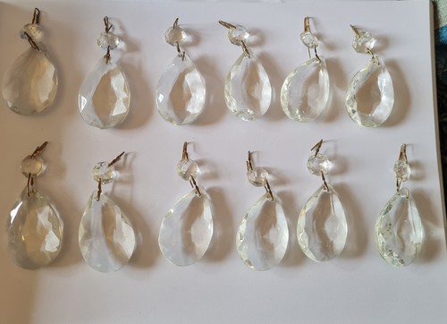 Vintage chandelier cutl glass - chandelier,
