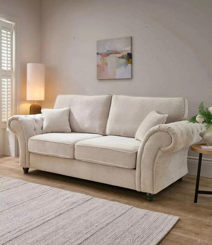 Oakland living beige - 3, seater