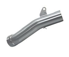 Stainless steel arrow exhaust - steel,