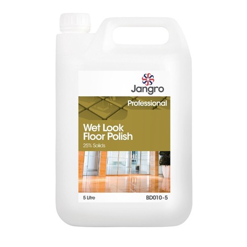Wet look floor polish - wet, 25%