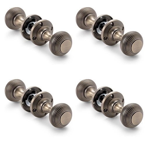 Pairs matt antique brass - pairs,