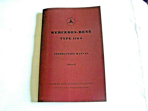 1950 mercedes 170s owners - 1950,