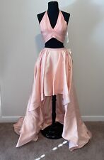 TONY BOWLS TB117414 PROM PARTY PAGEANT FORMAL DRESS 4 PINK 2 PIECE NEW WITH TAGS