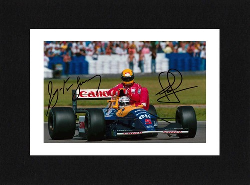 8x6 mount nigel mansell - nigel, ayrton