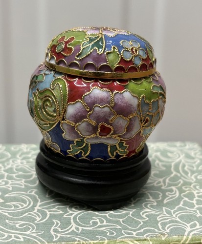 Chinese cloisonne enamel - cloisonne,