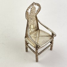 Antique Solid Silver Miniature