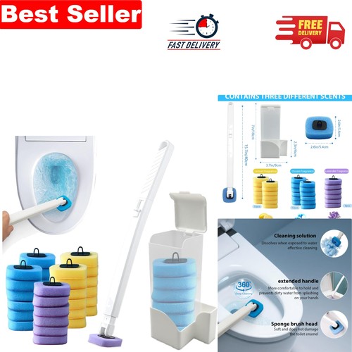 Wall mounted toilet brush with - wall-mounted,