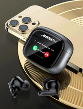 BOSECXT V11 TWS Bluetooth Earphones ANC Noise Cancelling Wireless Earbuds UK