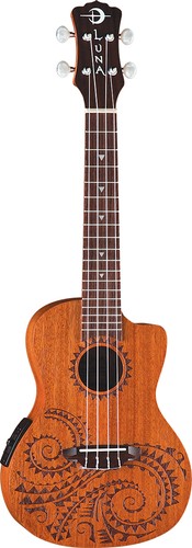 Luna uke tribal - tribal, tattoo
