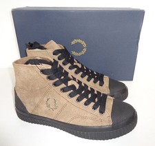 Fred Perry Ladies Leather Suede Womens Trainers Shoes Casual New RRP £80 Size 4