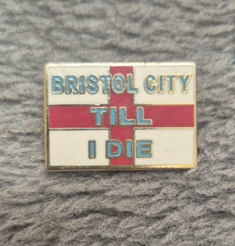 Bristol city enamel pin - city,