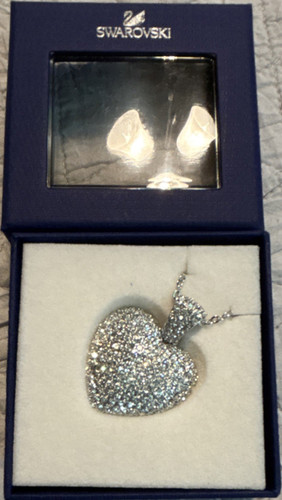 Swarovski heart pendant - heart,