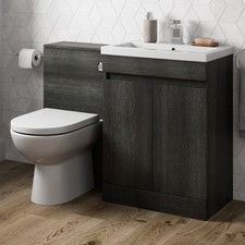 600mm Charcoal Grey Bathroom
