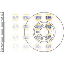 2x Brake Discs Vented For